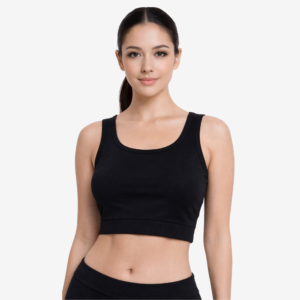 Women’s black tank top