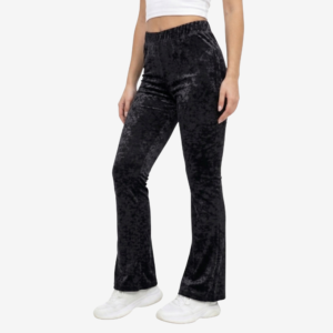 Velona flare legging pants for women in black